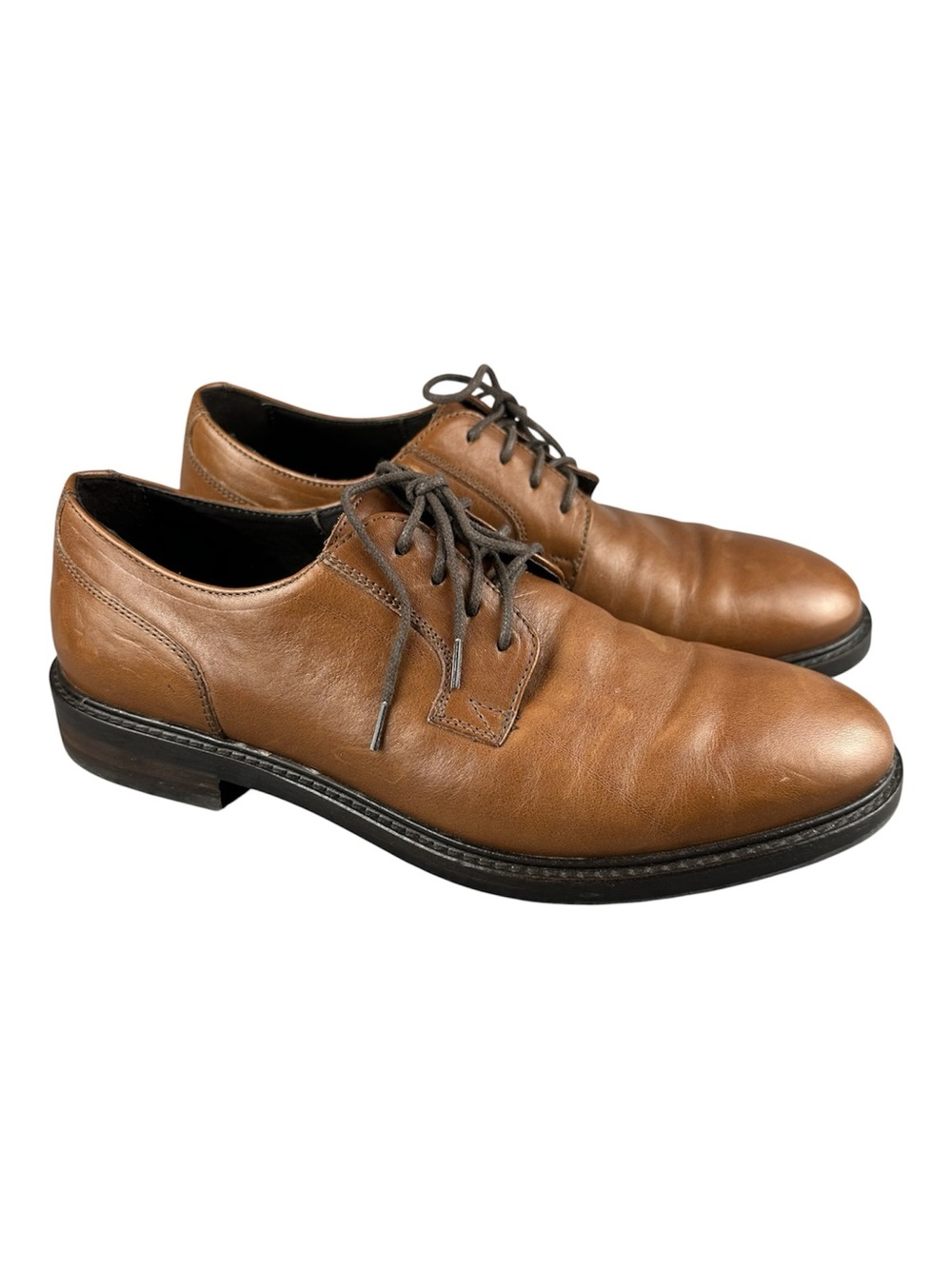 Geox Curtwain Respira Men's Brown Leather Oxfords Shoes U743YB Size US 6 EU 39